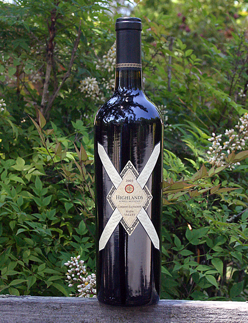 Highlands 2005 Howell Mountain Cabernet Sauvignon 750ml Wine Bottle
