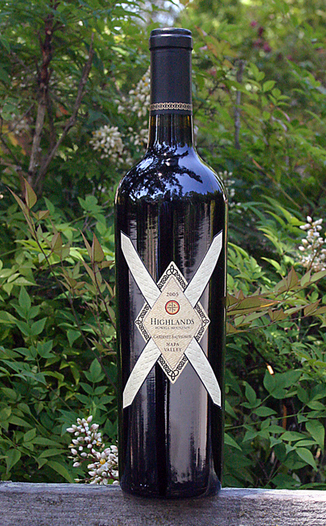 Highlands 2005 Howell Mountain Cabernet Sauvignon 750ml Wine Bottle