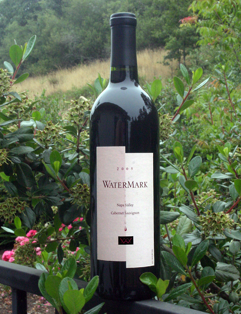 WaterMark 2005 Napa Valley Cabernet Sauvignon 750ml Wine Bottle