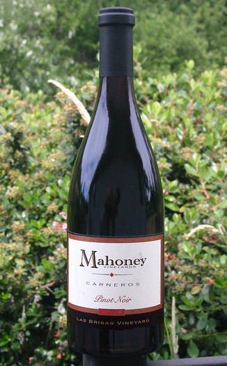 Mahoney Vineyards 2006 Las Brisas Pinot Noir 750ml Wine Bottle