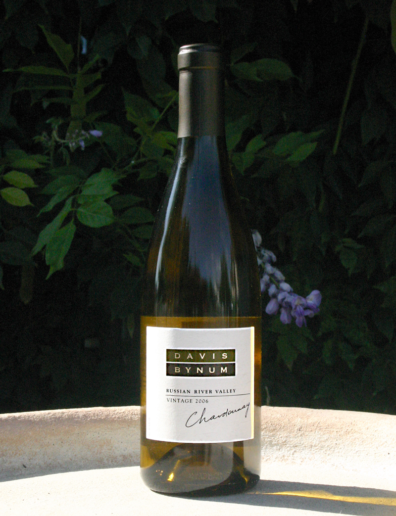 Davis Bynum Winery 2006 Russian River Valley Chardonnay 750ml Wine Bottle