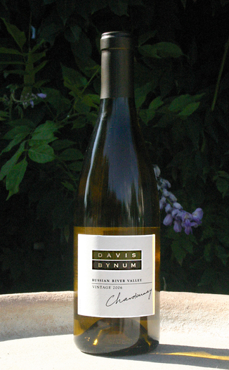 Davis Bynum Winery 2006 Russian River Valley Chardonnay 750ml Wine Bottle