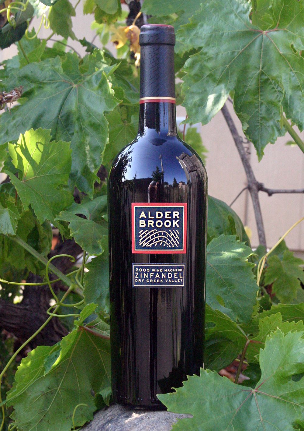 Alderbrook Winery 2005 Wind Machine Zinfandel 750ml Wine Bottle