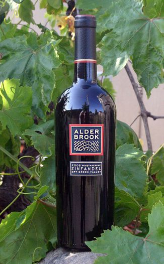 Alderbrook Winery 2005 Wind Machine Zinfandel 750ml Wine Bottle