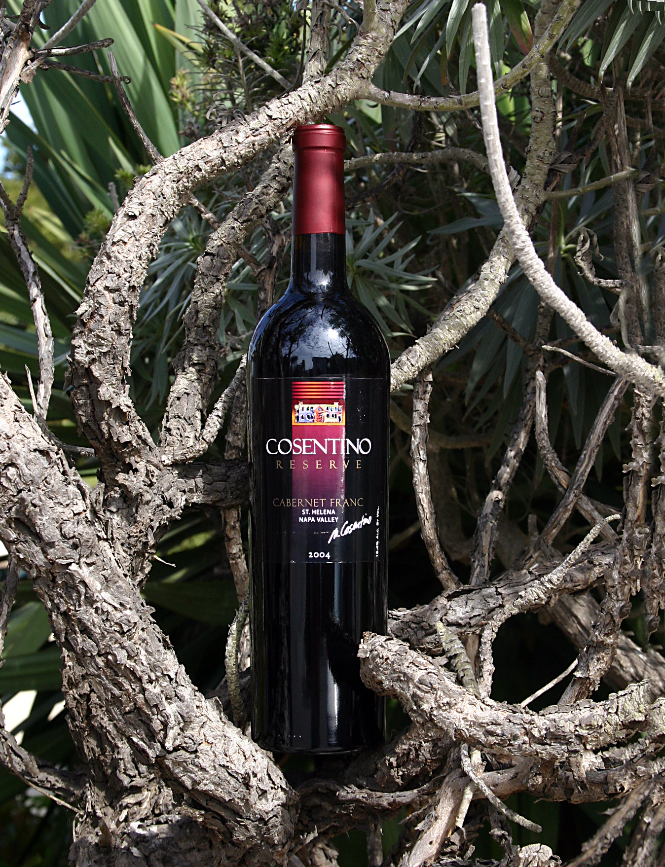 Cosentino Winery 2004 Reserve Cabernet Franc 750ml Wine Bottle