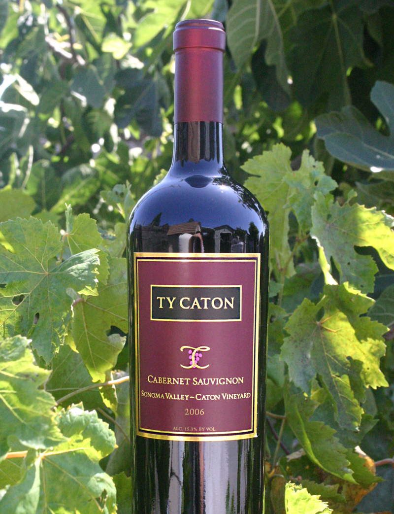 Ty Caton 2006 Sonoma Valley Cabernet Sauvignon 750ml Wine Bottle