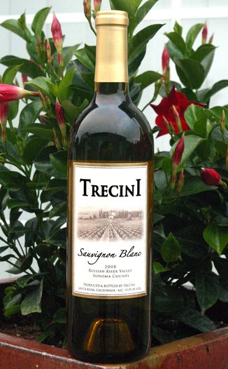 Trecini Cellars 2008 Sonoma County Sauvignon Blanc 750ml Wine Bottle