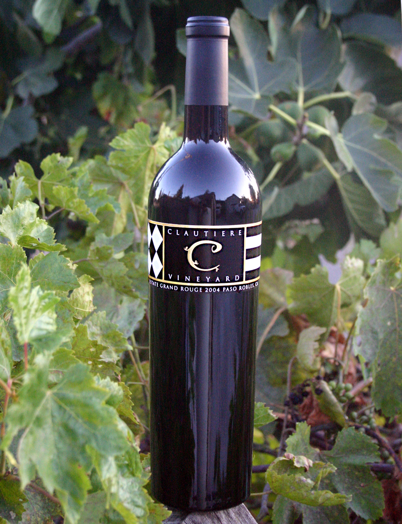 Clautiere Vineyard 2004 Grand Rouge 750ml Wine Bottle