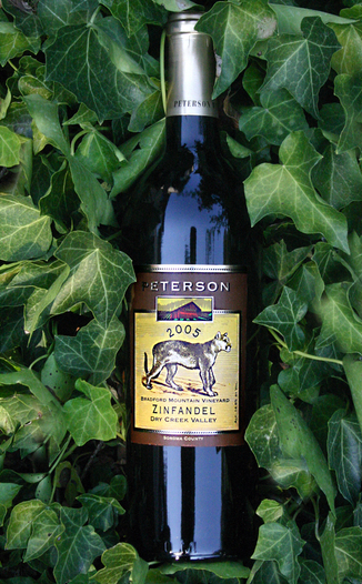 Peterson 2005 Bradford Mountain Zinfandel 750ml Wine Bottle