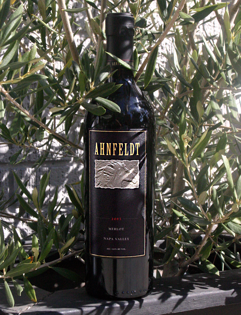Ahnfeldt Wines 2005 Napa Valley Merlot 750ml Wine Bottle