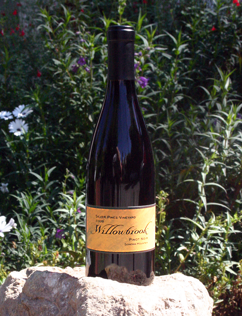 Willowbrook Cellars 2008 Sonoma Mountain Pinot Noir 750ml Wine Bottle