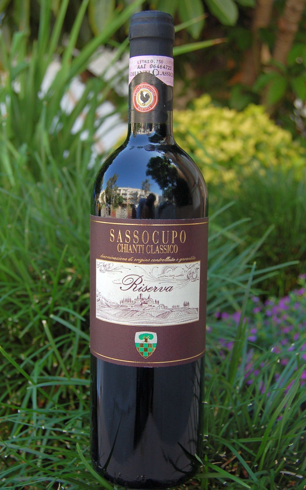 La Marcellina 2005 Sassocupo Chianti Classico Riserva DOCG 750ml Wine Bottle