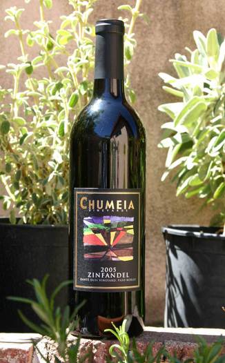 Chumeia Vineyards 2005 Zinfandel Dante Dusi 750ml Wine Bottle