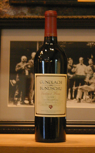 Gundlach-Bundschu Winery 2006 Sonoma Valley Cabernet Franc 750ml Wine Bottle
