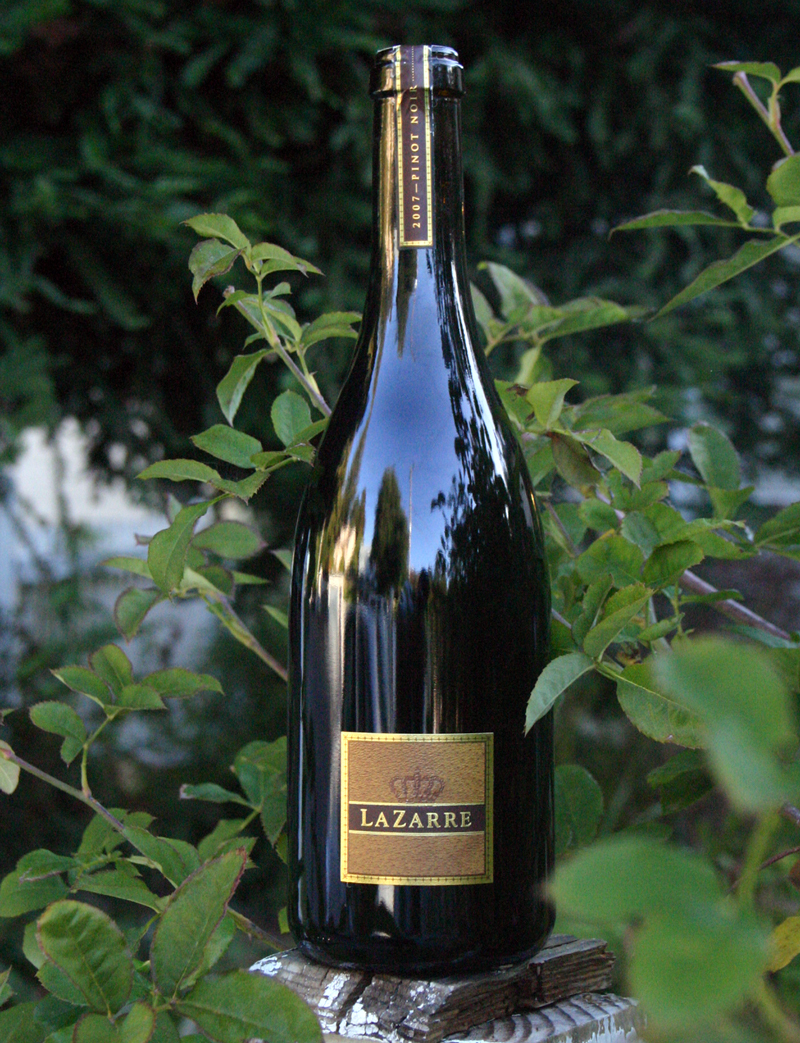 LaZarre Wines 2007 Bien Nacido Pinot Noir 750ml Wine Bottle
