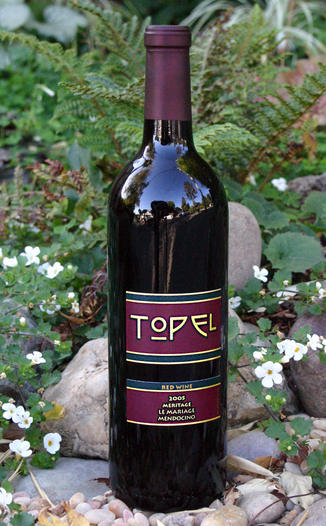 Topel Winery 2005 Le Mariage Meritage 750ml Wine Bottle