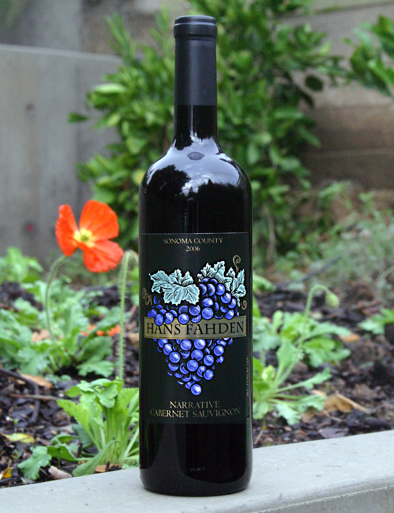 Hans Fahden 2006 Narrative - Cabernet Sauvignon 750ml Wine Bottle