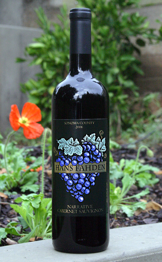 Hans Fahden 2006 Narrative - Cabernet Sauvignon 750ml Wine Bottle