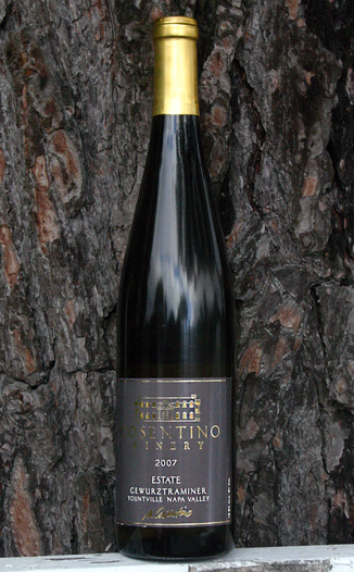 Cosentino Winery 2007 Estate Gewürztraminer 750ml Wine Bottle