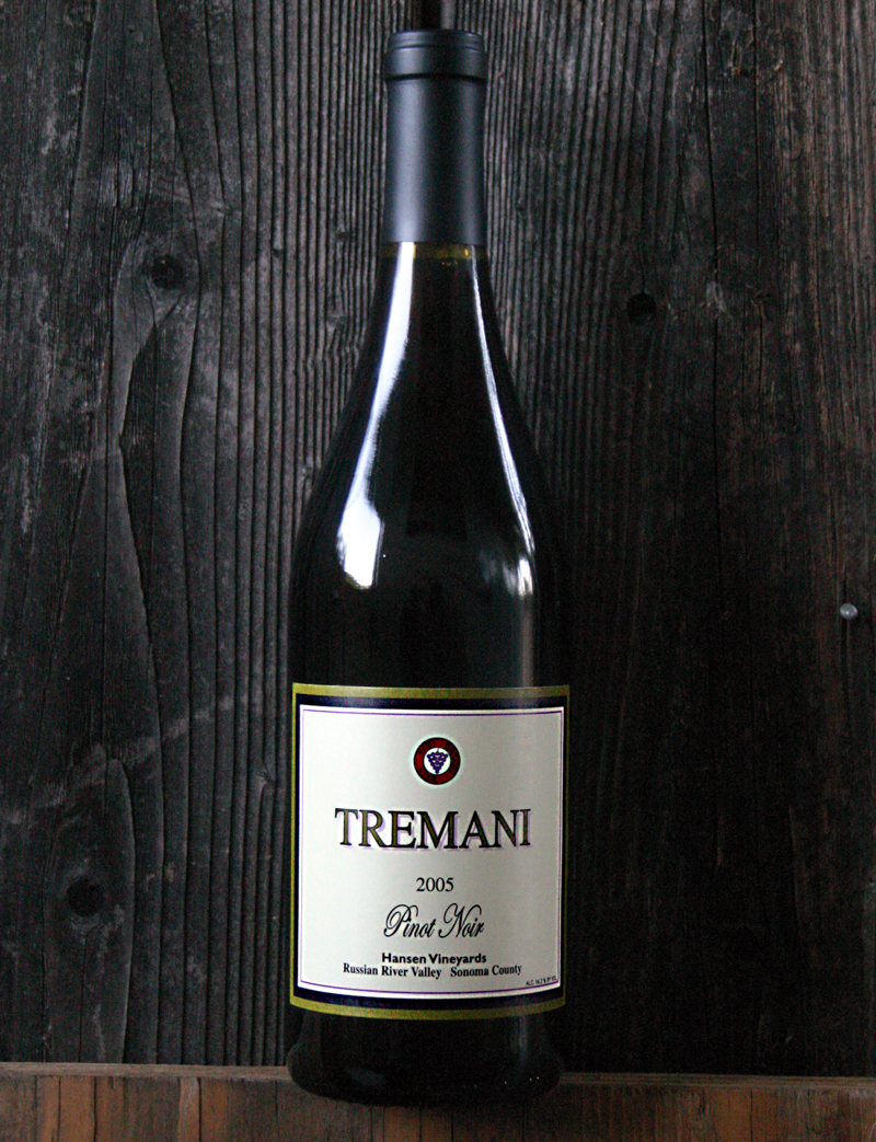 Tremani Vineyards 2005 Russian River Valley Pinot Noir 750ml Wine Bottle