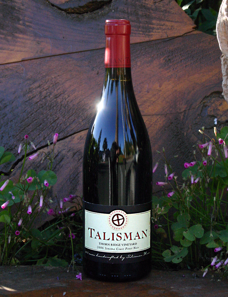 Talisman Wines 2006 Thorn Ridge Vineyard Sonoma Coast Pinot Noir 750ml Wine Bottle