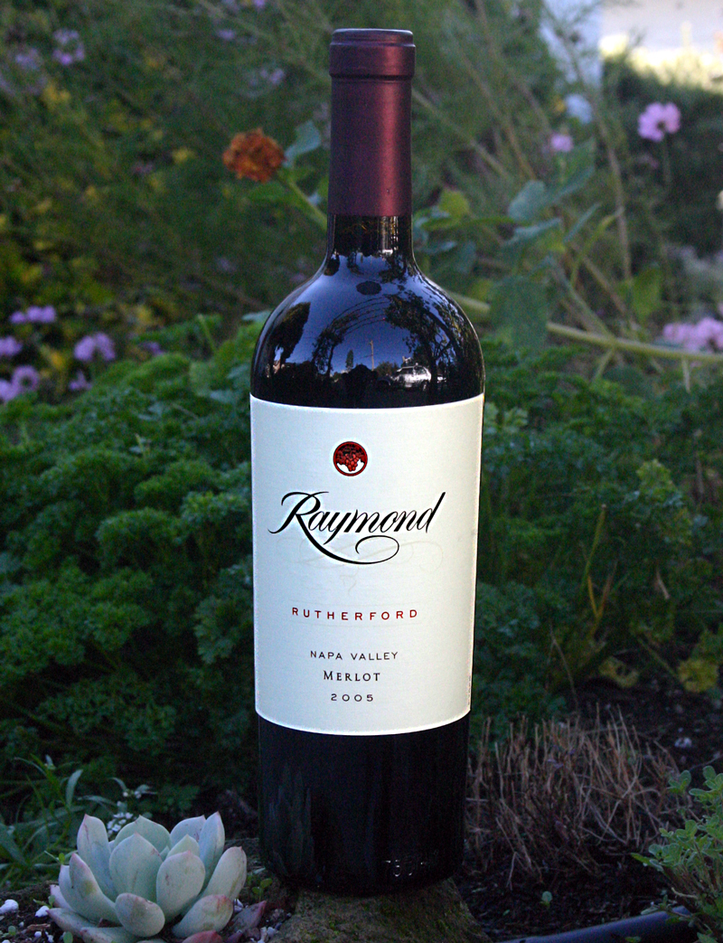 Raymond Vineyard & Cellar 2005 Rutherford Merlot 750ml Wine Bottle