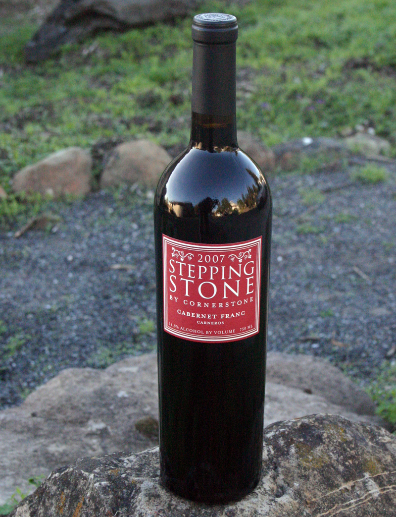 Cornerstone Cellars 2007 Stepping Stone Cabernet Franc 750ml Wine Bottle