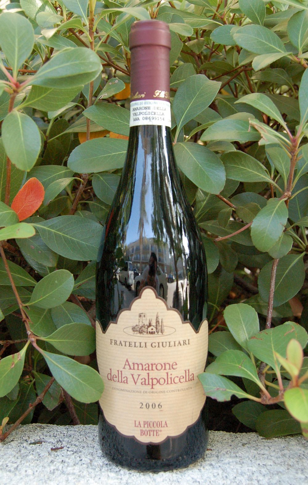 Fratelli Giuliari 2006 'La Piccola Botte' Amarone della Valpolicella 750ml Wine Bottle