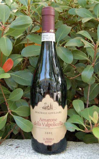 Fratelli Giuliari 2006 'La Piccola Botte' Amarone della Valpolicella 750ml Wine Bottle