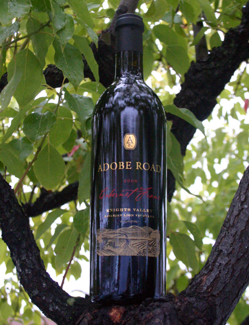 Adobe Road 2006 Knights Valley Cabernet Franc 750ml Wine Bottle