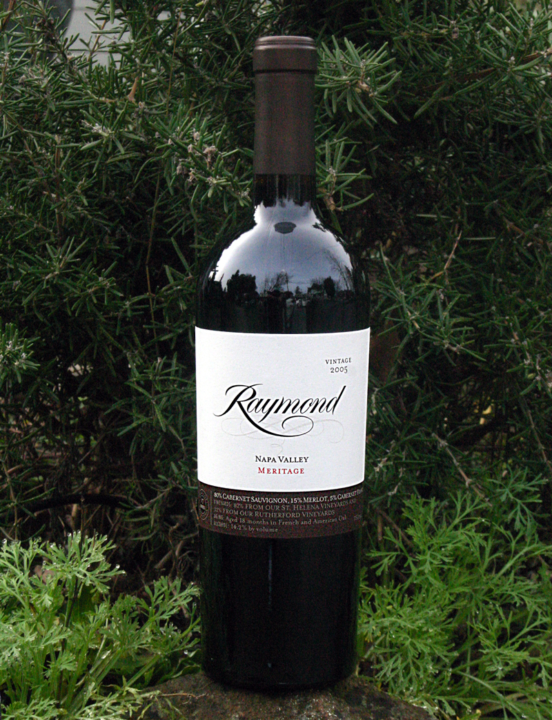 Raymond Vineyard & Cellar 2005 Napa Valley Meritage 750ml Wine Bottle