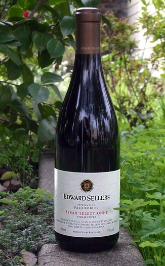 Edward Sellers Vineyards and Wines 2005 Syrah Sélectionné 750ml Wine Bottle