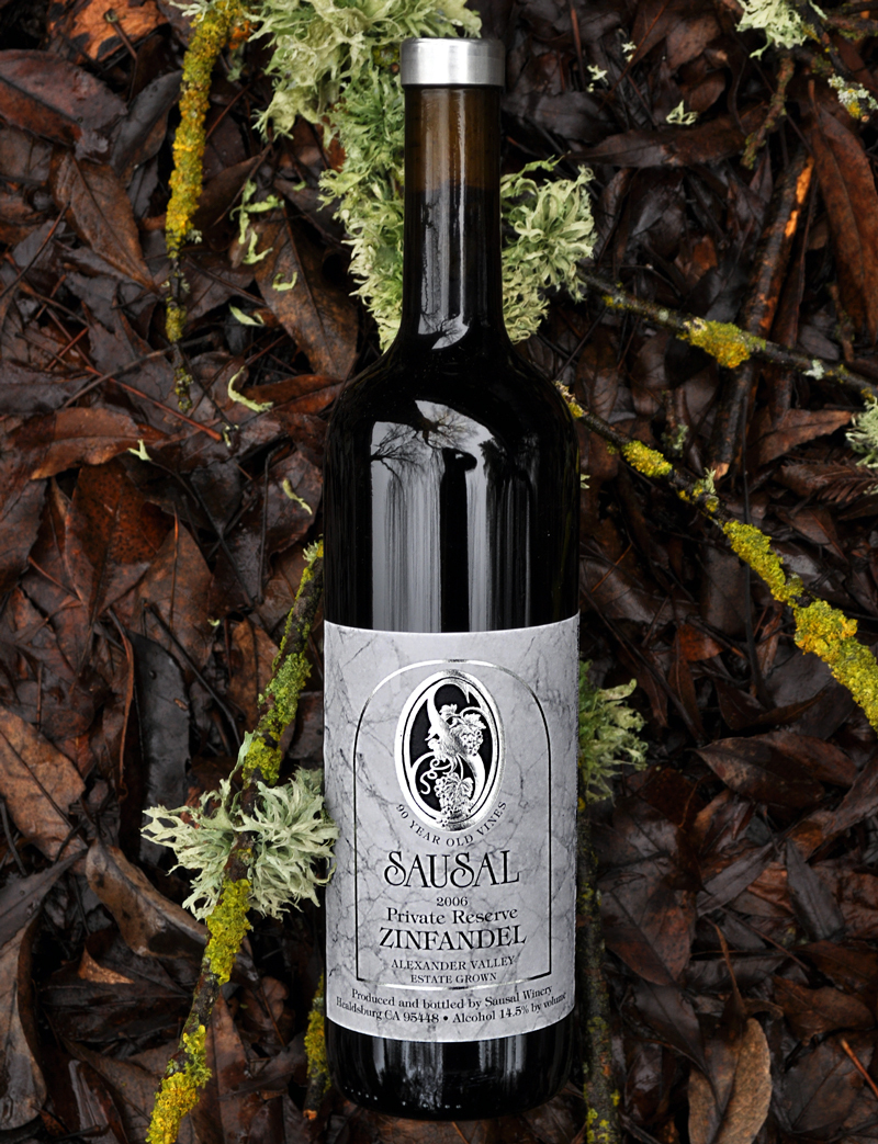 Sausal Winery (closed) 2006 Private Reserve Zinfandel 750ml Wine Bottle
