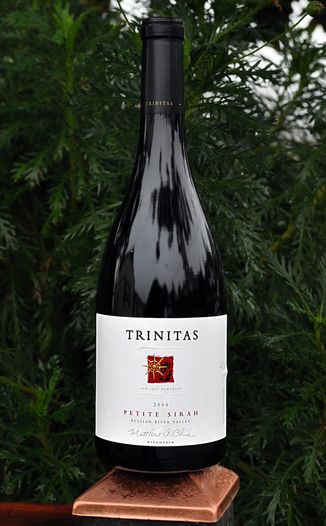 Trinitas 2004 Russian River Valley Petite Sirah 750ml Wine Bottle