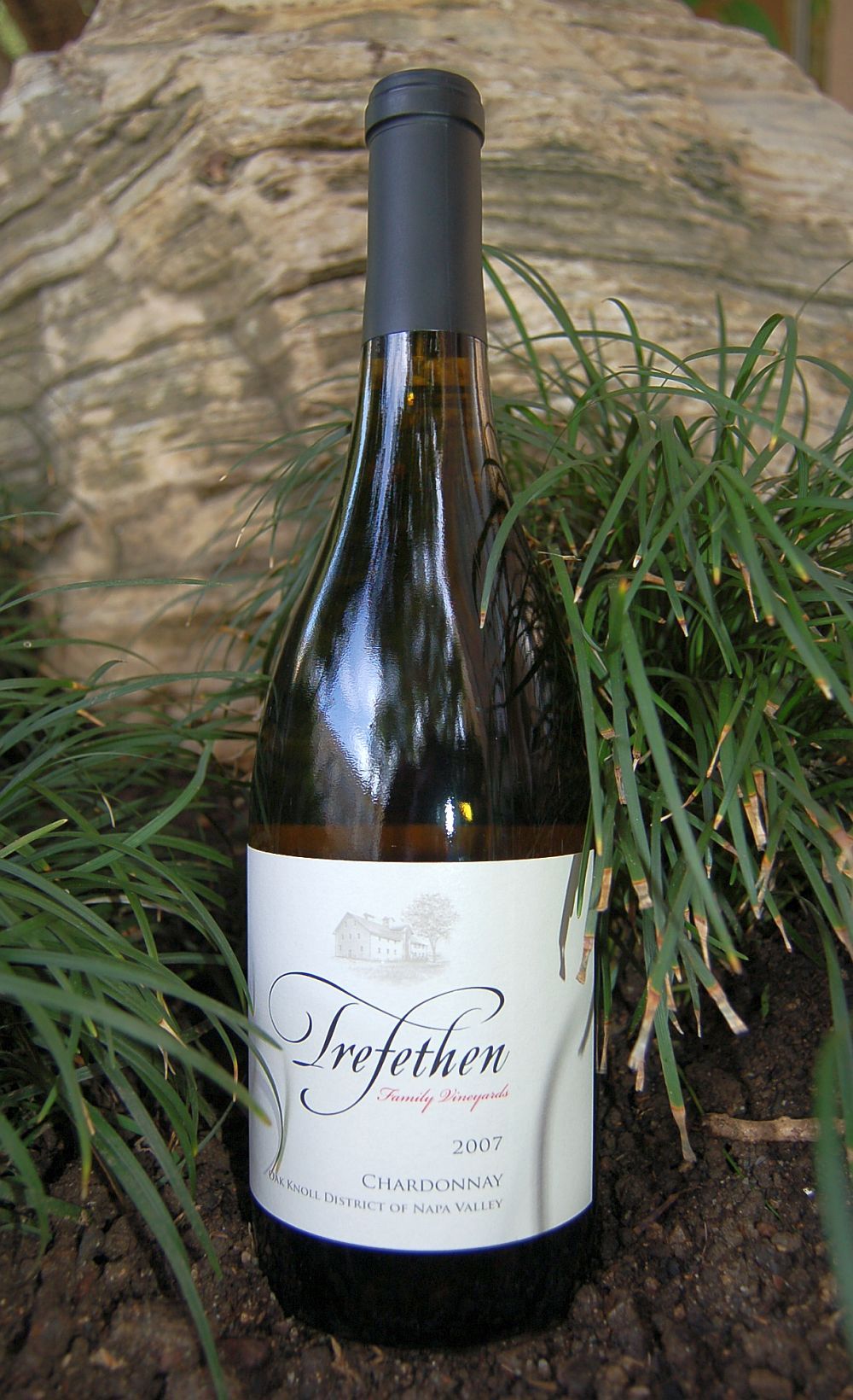 Trefethen Family Vineyards 2007 Estate Chardonnay 750ml Wine Bottle