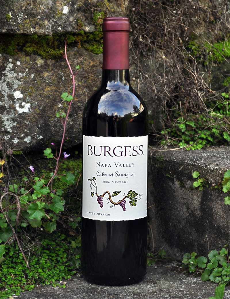 Burgess Cellars 2006 Estate Vineyards Cabernet Sauvignon 750ml Wine Bottle