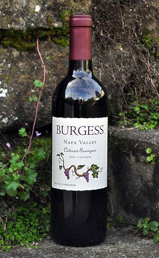 Burgess Cellars 2006 Estate Vineyards Cabernet Sauvignon 750ml Wine Bottle