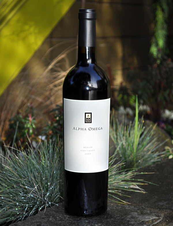 Alpha Omega 2007 Napa Valley Merlot 750ml Wine Bottle