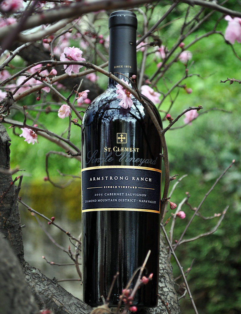 St. Clement Vineyards 2005 Armstrong Ranch Cabernet Sauvignon 750ml Wine Bottle