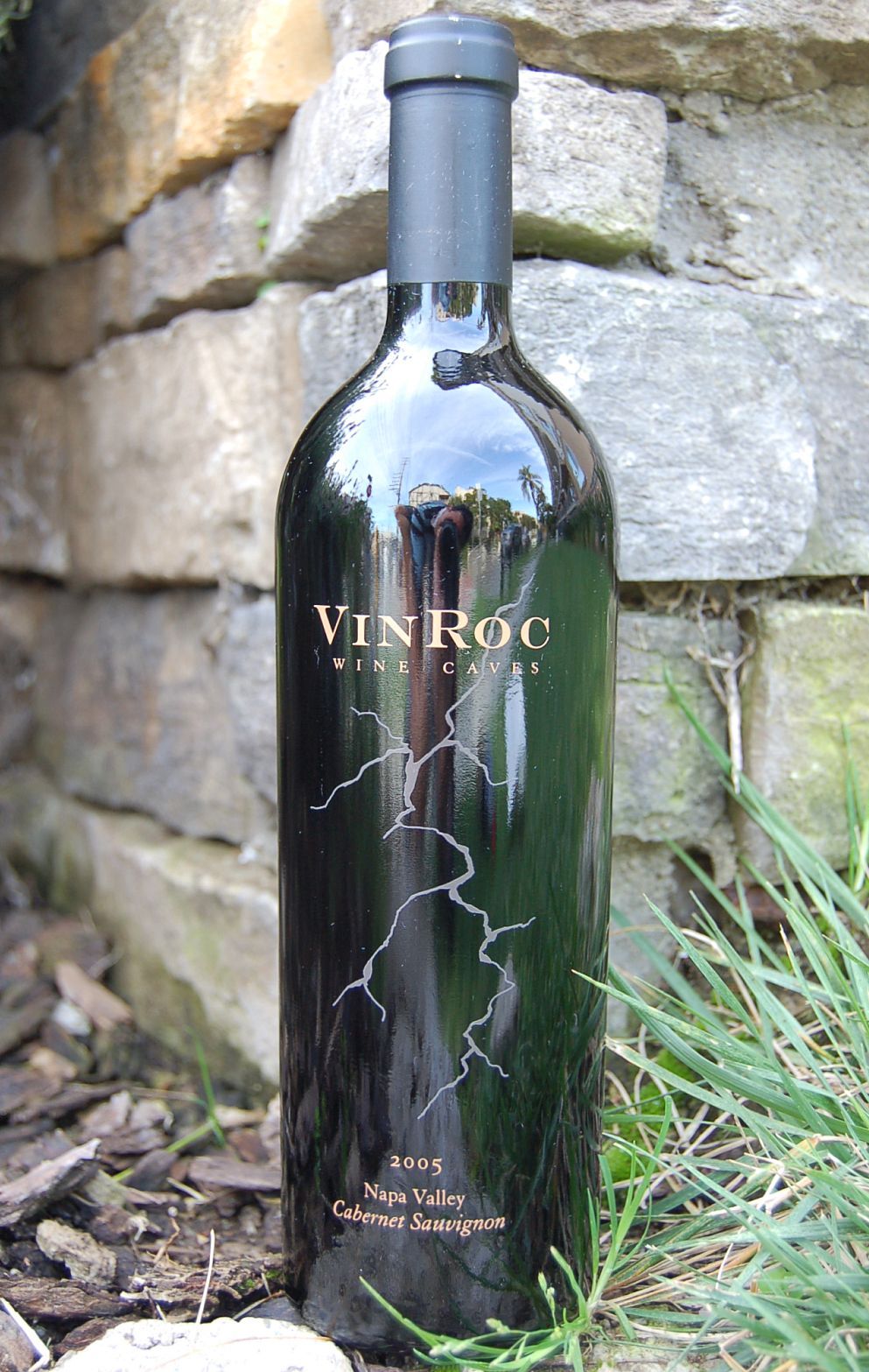 VinRoc Wine Caves 2005 Cabernet Sauvignon 750ml Wine Bottle