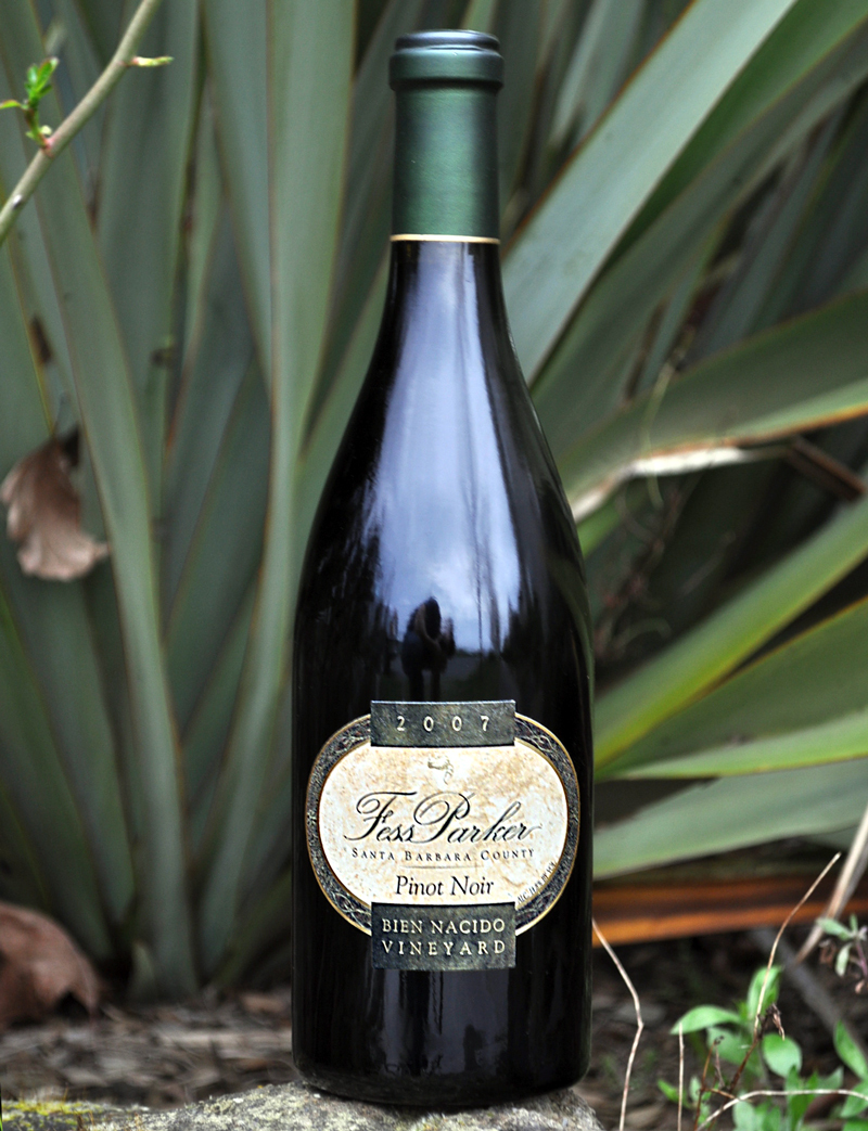 Fess Parker Winery 2007 Bien Nacido Vineyard Pinot Noir 750ml Wine Bottle