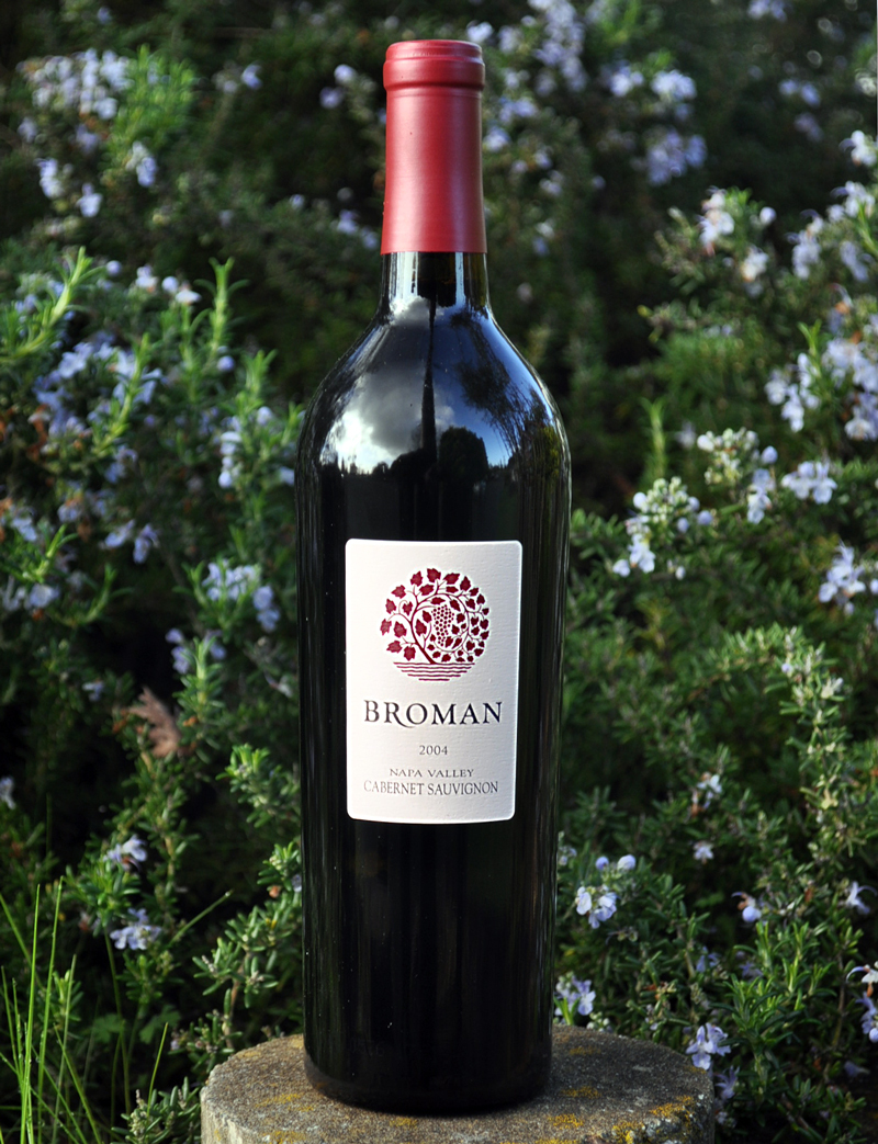 Broman Cellars 2004 Napa Valley Cabernet Sauvignon 750ml Wine Bottle
