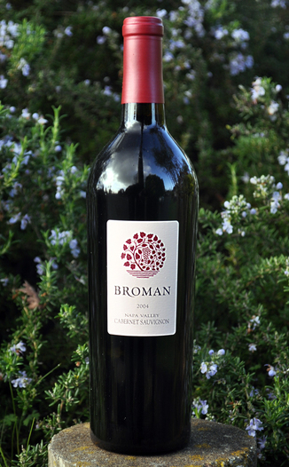 Broman Cellars 2004 Napa Valley Cabernet Sauvignon 750ml Wine Bottle