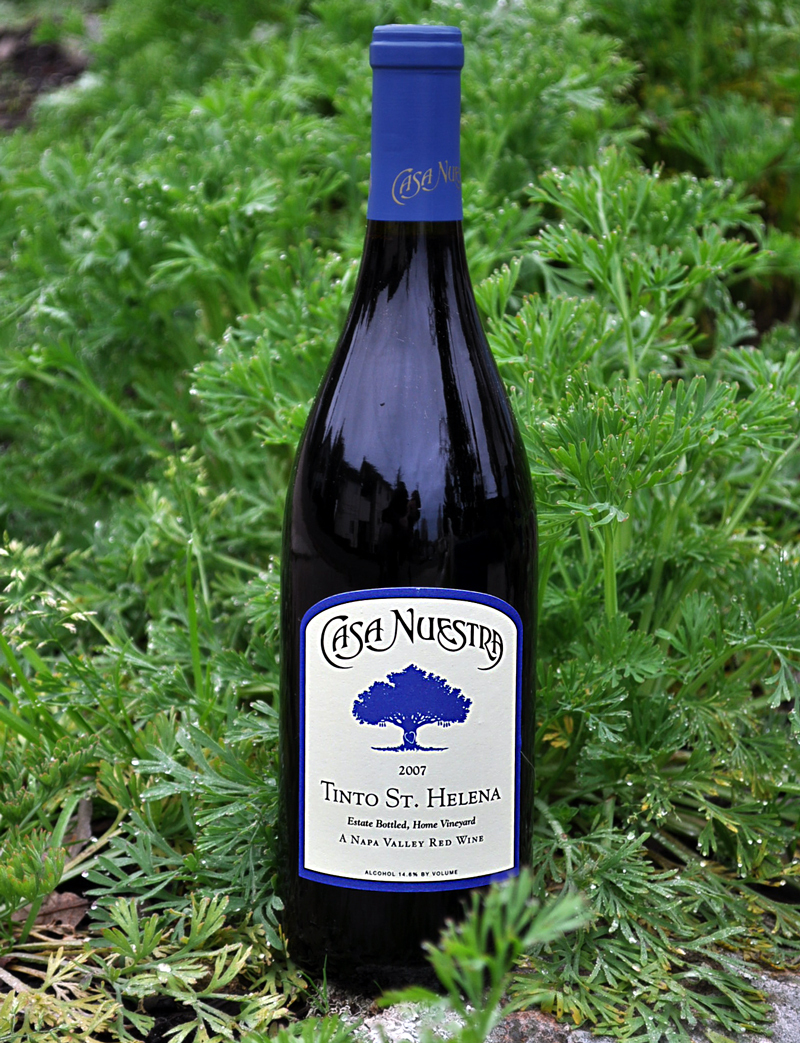 Casa Nuestra 2007 Tinto St. Helena Napa Valley Red Wine 750ml Wine Bottle