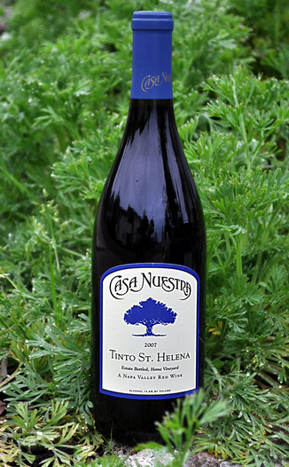 Casa Nuestra 2007 Tinto St. Helena Napa Valley Red Wine 750ml Wine Bottle