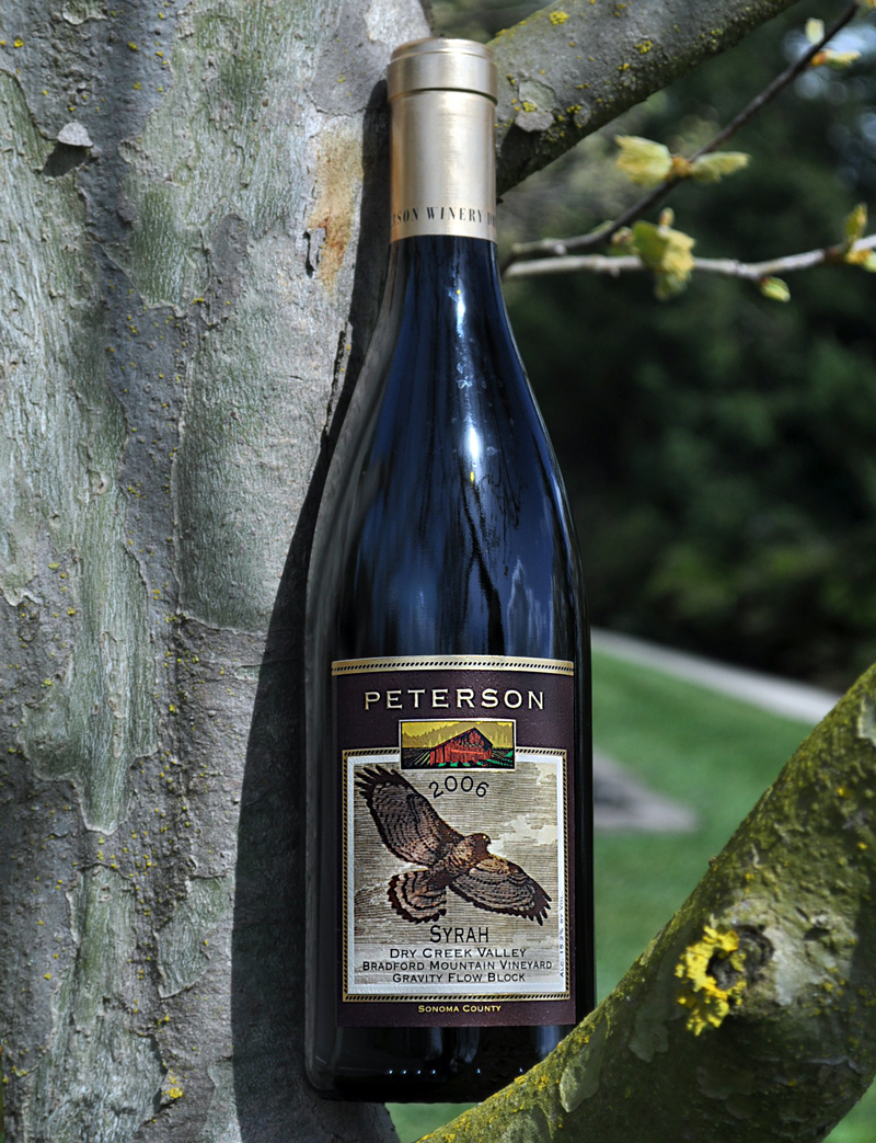 Peterson 2005 Dry Creek Valley Syrah 750ml Wine Bottle