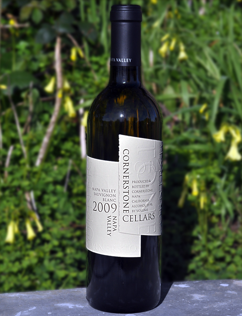 Cornerstone Cellars 2009 Napa Valley Sauvignon Blanc 750ml Wine Bottle
