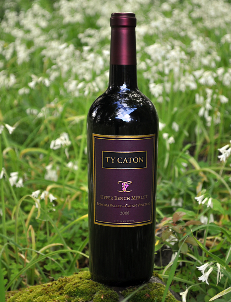 Ty Caton 2008 Upper Bench Merlot 750ml Wine Bottle