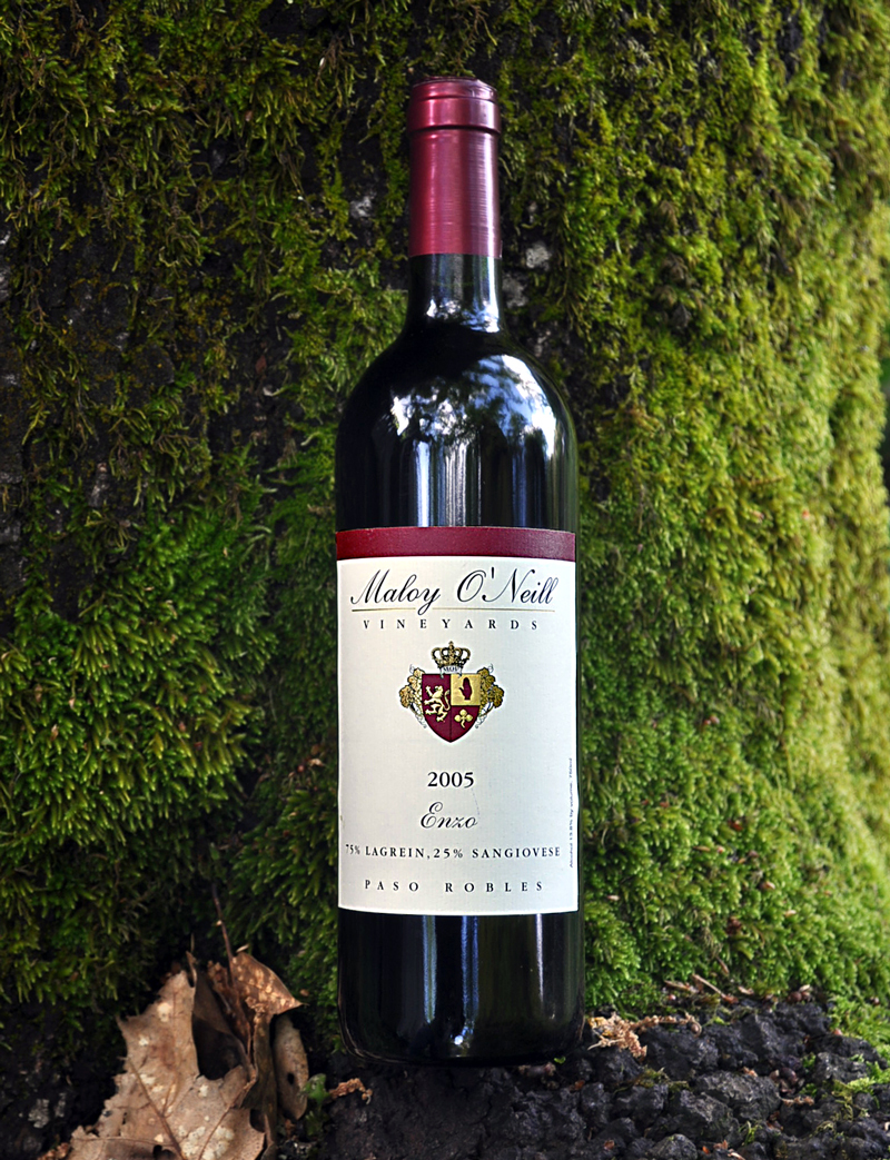 Maloy O'Neill Vineyards 2005 Enzo Super-Tuscan 750ml Wine Bottle