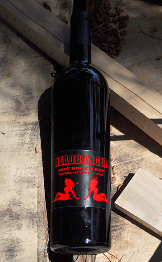 Headbanger 2007 Rock N Red - Sonoma County Red Wine 750ml Wine Bottle